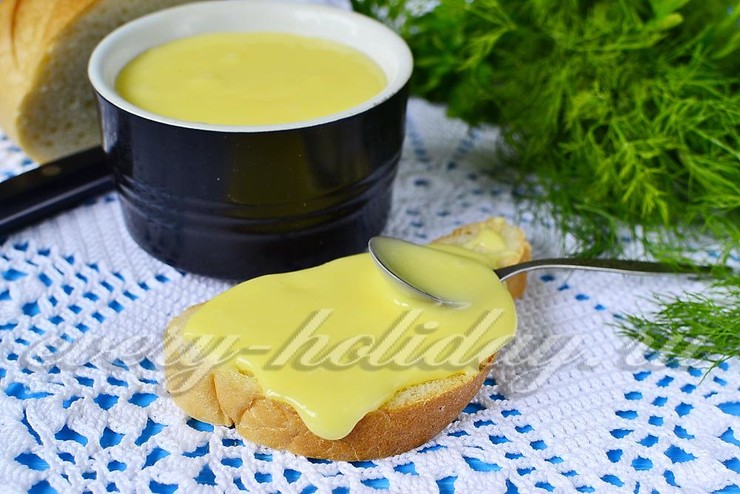 Плавленый сыр из творога в домашних условиях, рецепт с фото