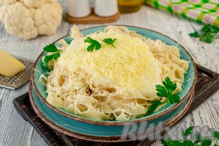 Соус из цветной капусты для макарон: 8 фото в рецепте