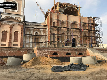 Гидроизоляция фундамента жидкой резиной, цена за м2